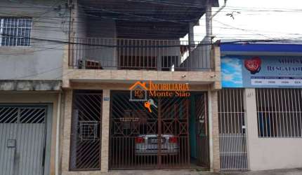 Casa com 2 dormitórios para alugar, 100 m² por R$ 1.150,00/mês - Cidade Soberana - Guarulhos/SP