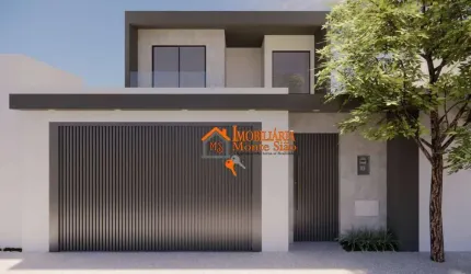 Sobrado com 3 dormitórios à venda, 206 m² por R$ 1.379.900,00 - Bonsucesso - Guarulhos/SP
