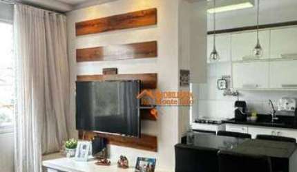 Apartamento com 2 dormitórios à venda, 43 m² por R$ 300.000,00 - Cocaia - Guarulhos/SP