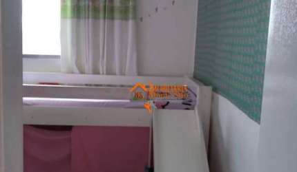 Apartamento com 2 dormitórios à venda, 52 m² por R$ 213.000,00 - Jardim Santo Expedito - Guarulhos/SP