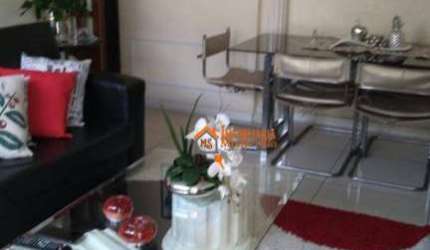Apartamento com 3 dormitórios à venda, 64 m² por R$ 380.000,00 - Parque Cecap - Guarulhos/SP