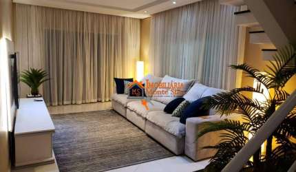 Sobrado com 3 dormitórios à venda, 125 m² por R$ 850.000,00 - Parque Continental I - Guarulhos/SP