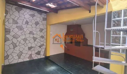 Sobrado com 3 dormitórios à venda, 190 m² por R$ 637.000,00 - Jardim Bela Vista - Guarulhos/SP
