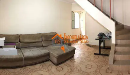 Sobrado com 3 dormitórios à venda, 164 m² por R$ 499.000,00 - Jardim Cocaia - Guarulhos/SP