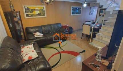 Sobrado com 3 dormitórios à venda, 150 m² por R$ 689.000,00 - Jardim Santa Mena - Guarulhos/SP