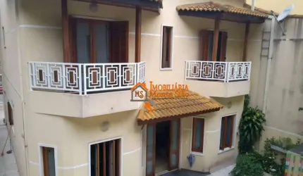 Sobrado com 3 dormitórios à venda, 305 m² por R$ 1.275.000,00 - Jardim Santa Clara - Guarulhos/SP