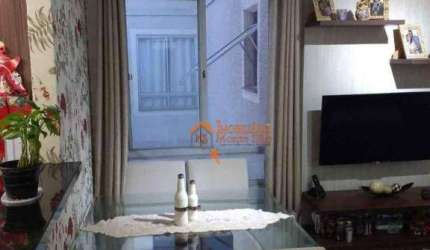 Apartamento para compra no condominio Parque Santa Monica com 2 dormitórios à venda, 41 m² por R$ 228.000 - Água Chata - Guarulhos/SP