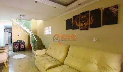 Sobrado com 3 dormitórios à venda, 161 m² por R$ 757.900,00 - Jardim Rosa de Franca - Guarulhos/SP