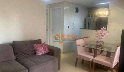 Apartamento com 2 dormitórios à venda, 42 m² por R$ 260.000,00 - Vila Alzira - Guarulhos/SP