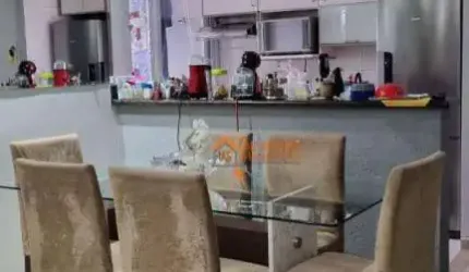 Apartamento com 3 dormitórios à venda, 76 m² por R$ 647.000,00 - Vila Rosália - Guarulhos/SP