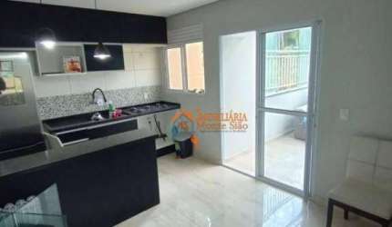 Apartamento Duplex com 3 dormitórios à venda, 85 m² por R$ 356.000,00 - Mikail II - Guarulhos/SP