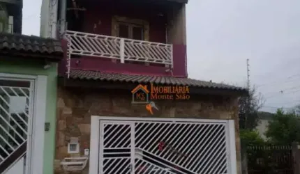 Sobrado com 3 dormitórios à venda, 183 m² por R$ 583.000,00 - Jardim Bom Clima - Guarulhos/SP