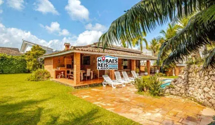 Casa em condomínio fechado com 4 quartos à venda na Ezio Renato João Mora, 236, Jardim Acapulco, Guarujá por R$ 2.298.000