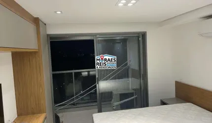 Apartamento com 1 quarto para alugar na Avenida Vereador José Diniz, 341, Alto da Boa Vista, São Paulo por R$ 2.750