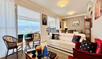 Apartamento com 3 quartos à venda na Caminho das Tartarugas, 60, Centro, Guarujá por R$ 1.400.000