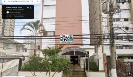Apartamento com 2 quartos à venda na Avenida Onze de Junho, 625, Vila Clementino, São Paulo por R$ 445.000