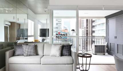 Apartamento com 1 quarto para alugar na Rua Jean Peltier, 311, Cidade Monções, São Paulo por R$ 4.800