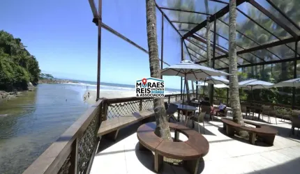 Casa em condomínio fechado com 5 quartos à venda na Bertioga - Até Km 17.5, 07, Praia de Iporanga, Guarujá por R$ 12.300.000