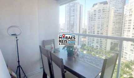 Apartamento com 1 quarto para alugar na Rua Professor José Leite e Oiticica, 434, Brooklin, São Paulo por R$ 5.800