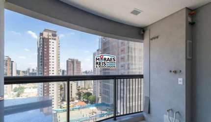 Apartamento com 1 quarto à venda na Rua João de Lacerda Soares, 31, Brooklin, São Paulo por R$ 515.000