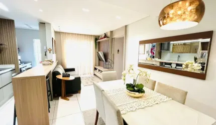 Apartamento com 03 quartos sendo 01 suíte 02 BWC localizado em Areias, São José - SC