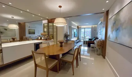 Apartamento sem mobiliado com 03 quartos sendo 03 suítes 04 BWC localizado no Kobrasol, São José - SC.