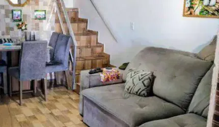 Sobrado com 4 quartos à venda por R$ 370.000 - Jardim Alvorada (Vicente de Carvalho) - Guarujá/SP
