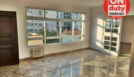 Apartamento com 3 quartos para alugar, 130 m² por R$ 7.500/mês - Ponta da Praia - Santos/SP