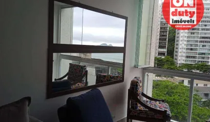Apartamento com 3 dormitórios à venda, 110 m² por R$ 840.000,00 - Pitangueiras Praia - Guarujá/SP