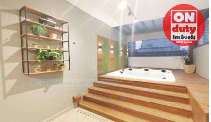 Cobertura à venda, 191 m² por R$ 1.805.000,00 - Gonzaga - Santos/SP