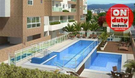 Apartamento com 1 dormitório à venda, 49 m² por R$ 449.000,00 - Macuco - Santos/SP