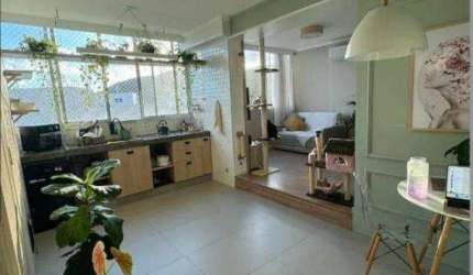 Apartamento com 1 dormitório à venda, 40 m² por R$ 405.000,00 - José Menino - Santos/SP