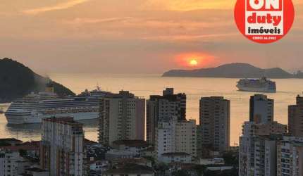 Apartamento com 2 dormitórios à venda, 78 m² por R$ 1.150.000,00 - Ponta da Praia - Santos/SP