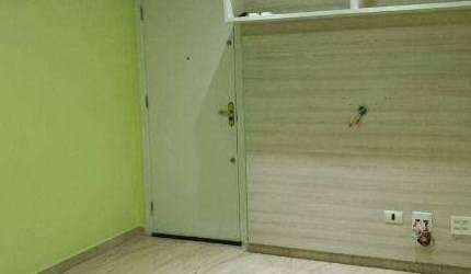 Apartamento a uma quadra  da praia  com 1 dormitório   Santos/SP