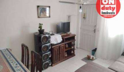 Apartamento à venda, 50 m² por R$ 106.000,00 - Saboó - Santos/SP