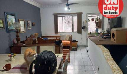 Apartamento  à venda, 91 m² por R$ 380.000 - Macuco - Santos/SP
