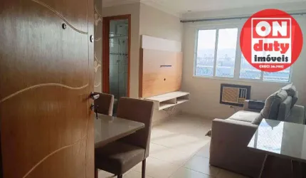 Apartamento com 1 quarto para alugar, 56 m² por R$ 3.500/mês - Aparecida - Santos/SP