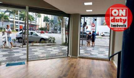 Loja para alugar, 130 m² por R$ 18.000,00/mês - Gonzaga - Santos/SP