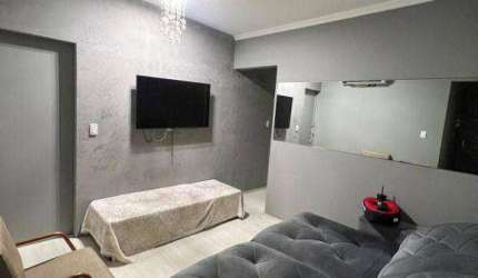 Apartamento com 1 dormitório para alugar - Gonzaga - Santos/SP