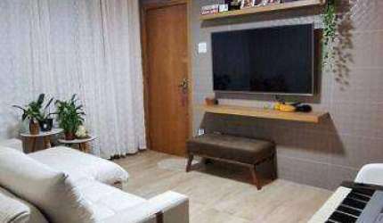 Apartamento com 2 dormitórios à venda, 73 m² por R$ 485.000,00 - Boqueirão - Santos/SP