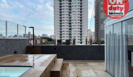 Apartamento Garden com 2 dormitórios à venda, 163 m² por R$ 850.000,00 - Estuário - Santos/SP