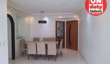 Apartamento com 3 dormitórios, 97 m² - venda por R$ 750.000,00 ou aluguel por R$ 4.900,00/mês - Itararé - São Vicente/SP