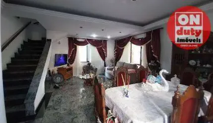 Sobrado com 4 quartos à venda, 166 m² por R$ 1.485.000 - Embaré - Santos/SP