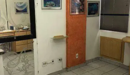 Sala mobiliada para alugar, 65 m² por R$ 2.500/mês - Gonzaga - Santos/SP