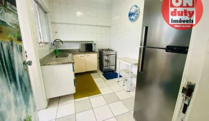 Apartamento com 1 dormitório à venda, 49 m² por R$ 340.000 - Vila Matias - Santos/SP