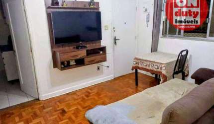 Apartamento com 2 quartos à venda, 73 m² por R$ 455. - Aparecida - Santos/SP