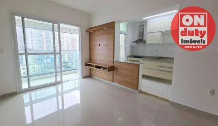 Apartamento com 1 quarto, 47 m² - venda por R$ 720.000 ou aluguel por R$ 4.800/mês - Embaré - Santos/SP
