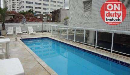 Apartamento com 2 dormitórios à venda, 104 m² por R$ 1.050.000,00 - Pompéia - Santos/SP