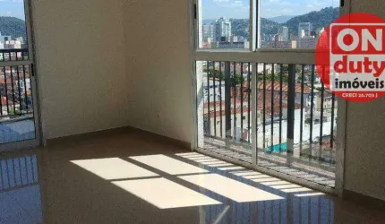Apartamento Duplex com 3 dormitórios à venda, 131 m² por R$ 989.000,00 - Encruzilhada - Santos/SP