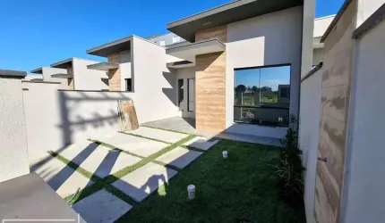 casa geminada térrea pronta para morar